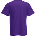 thumbnail image 2 of Fruit Of The Loom - Camiseta Básica de manga corta de  diseño Original hombre caballero (Púrpura), 2 of 2