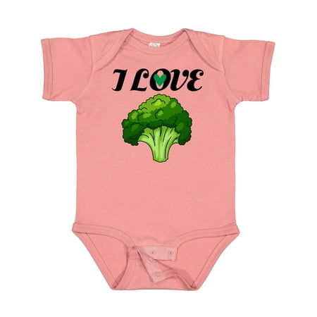 

Inktastic I Love Broccoli Gift Baby Boy or Baby Girl Bodysuit