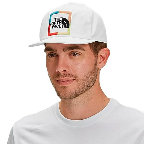 The North Face Plaskett Men's Snapback Hat Ballcap White New
