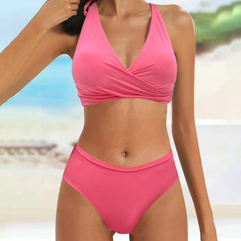 Bikini Set for Women Top Lace 2 Piece Soft Cute Tankini Tops