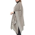 thumbnail image 7 of YWDJ Shawl Wrap Women Autumn Fashion Pashmina Shawl Wrap Cape Sweater Knitting Cardigan Scarf Khaki M, 7 of 7