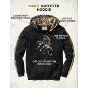 Legendary Whitetails Men's Camo Outfitter Hoodie Long Sleeve Sweatshirt