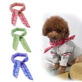 thumbnail image 3 of Collier Rafraîchissant en Coton Respirant Bandana Rafraîchissant pour Chiens Chats, 3 of 8