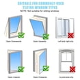 thumbnail image 3 of Portable Air Conditioner Sealing Solution, Universal Window Kit, Waterproof Protection, Hot Air Stopper, Adhesive Fastener for Instant Fit, 400cm Flexible Design, Easy No-Drill, 3 of 6