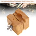 thumbnail image 4 of Wooden Watch Holder Clamp, Watch Repairing Accessory Watch Movement Holder Clamp, Watch Repairing Tool Movement Holder Watch Case for DIY Craft Jewelry, 4 of 8