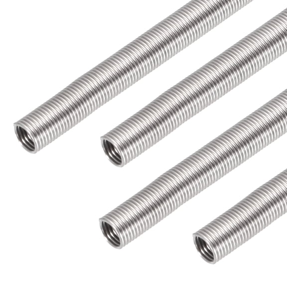 Uxcell Heating Element Coil Wire, AC220V 1000W / AC110V 250W Resistance Furnace Heater Wire FeCrAl Heating Elements Coil Heater for Oven Furnace Dryer, 4.9mm x408mm, Pack of 4