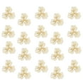 thumbnail image 3 of 20Pcs High-end Artificial Pearl Rose-shaped Headwears for Woman Girl Lady (Light Yellow), 3 of 10