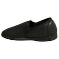 thumbnail image 1 of Zedzzz Mens Ivor Grain Upper Twin Gusset Slippers, 1 of 3