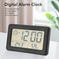 thumbnail image 4 of Reloj Electrónico De Escritorio, Pantalla De Humedad, Reloj Despertador Digital Ligero Montado En La Pared, Portátil, 12/24H Grados Celsius/F Para Oficina, 4 of 7