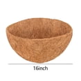 thumbnail image 4 of Maceta de fibra de coco natural cortable para suministros de invernadero (16 pulgadas), 4 of 5