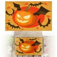 thumbnail image 1 of HANDIED Polyester carpet Halloween Pumpkin Bathroom Rugs Non Washable Absorbent Mat Autumn Funny Cute Microfiber Bathroom Rug For Shower Tub, 1 of 8
