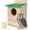 green, variant on Screech Barred Owl House, 25" Extra Large Owl Bird Box Handmade Wooden Circular Opening for Outside with Mounting Screws and A Bag of Wood Shavings, Easy Assembly Required (Brown, 14"x25")