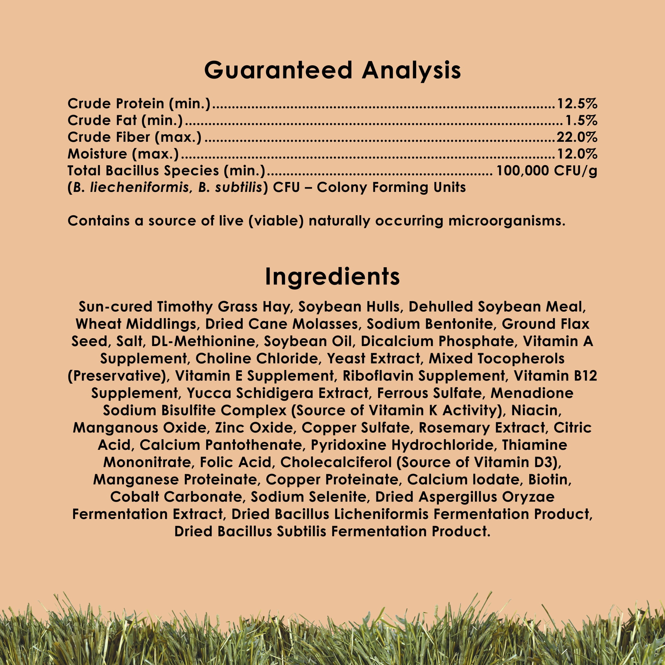 Kaytee Timothy Complete Rabbit Food Timothy Hay 25 Pounds