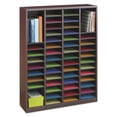 thumbnail image 3 of Bowery Hill Wood 60 Compartments Mail Organizer in Mahogany, 3 of 6