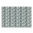 thumbnail image 1 of Bird Print Cutting Board, Tropical Plants and Exotic Birds Monochrome Outline Pattern, Decorative Tempered Glass Cutting and Serving Board, in 3 Sizes, by Ambesonne, 1 of 2