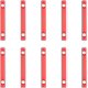 thumbnail image 1 of 10 tensores de cuerda de aleación de aluminio para tienda de campaña, color rojo, para accesorios de camping, senderismo y actividades al aire libre., 1 of 6