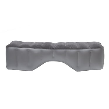 Unique Bargains Car Mattress Sleeping Mat Comfortable Rear Seat Air Bed Gap Pad for Napping Travel Gray