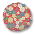 thumbnail image 1 of Art Sakura Flowers Japan Japanese Style Round Throw Pillow Home Decoration Cushion, 1 of 3