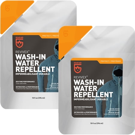 Gear Aid Revivex 10 oz. Wash-In Outerwear Water Repellent - 2-Pack