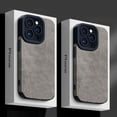 thumbnail image 2 of Fashion Phone Case For iPhone 16 15 14 13 12 11 Pro Max 16 Plus Fur Leather Full Lens Protection Cases Cover Green For iPhone 11Pro Max, 2 of 6