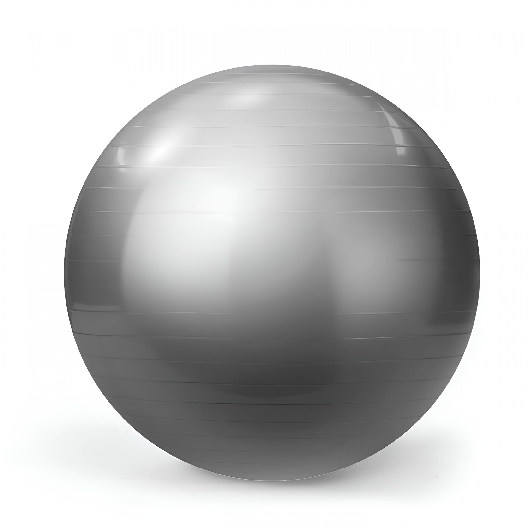 BESTSKY 2026 New Exercise Ball for Physical Therapy, Workout Fitness Ball for Core Strength, Yoga Ball for Balance & Flexibility, Gray