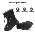 thumbnail image 5 of Blikcon Boys Snow Boots Water-Resistant Slip Resistant Warm Winter Shoes (Toddler/Little Kid), 5 of 7