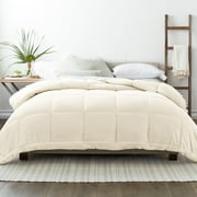 Ivory All Season Alternative Down Solid Comforter, King/Cal King, by Noble Linens