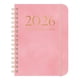 thumbnail image 2 of Libreta de planificación A5, cuaderno de espiral, correa de cuero, tarjeta de autodisciplina impresa, cubierta resistente, diseño portátil, ideal para la oficina, planificación de horarios,, 2 of 9