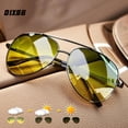 thumbnail image 2 of Sonnenbrille-gafas de sol polarizadas para hombre y mujer, lentes fotocromáticas para conducir, camaleón, marca de moda Fivean unisex, 2 of 2