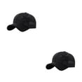 thumbnail image 4 of Decodeary Stylish Cap For Men Gifts For Outdoor Adventures Easy To Wear Baseball Cap black 2Set, 4 of 6