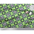 thumbnail image 2 of Soimoi Cotton Poplin Fabric Check & Geometric Print Fabric by Yard 56 Inch Wide, 2 of 3