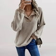 thumbnail image 2 of Bovemsi Womens Sweaters Cozy Loose Long Sleeved Top For Women In Winter Blocked Ribbed Pullover Knit Sweater Business Casual Sweaters, 2 of 4