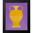 thumbnail image 2 of Wang, Melissa 12x14 Black Modern Framed Museum Art Print Titled - Neon Vase I, 2 of 5