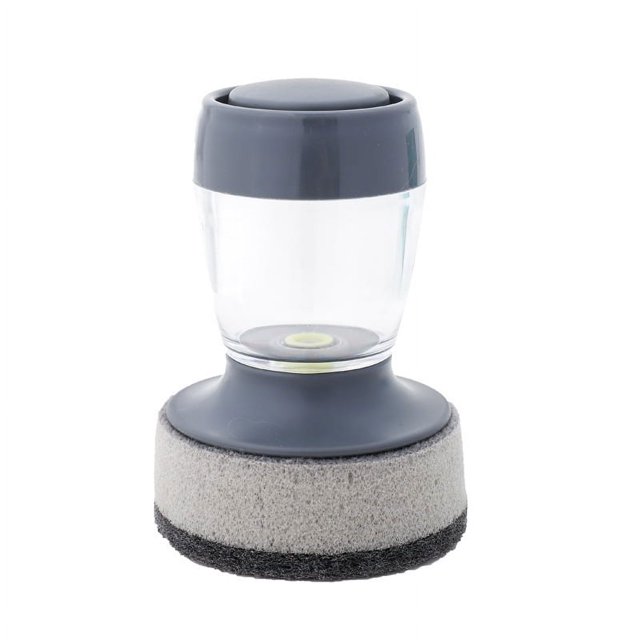 Cabezal de cepillo de llenado de líquido automático, cepillo de limpieza para ollas y cuencos