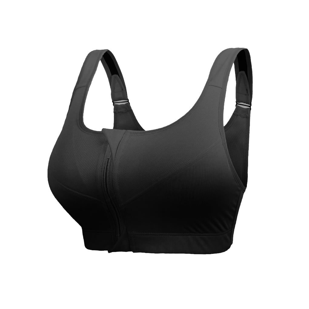 walmart zip up sports bra