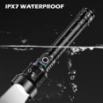 thumbnail image 6 of Rechargeable Flashlights 990,000 Lumens, Super Bright LED Flashlight High Lumens with USB Cable, 5 Modes Waterproof Flashlight Powerful Flash Light for Home Camping Hiking, 6 of 7