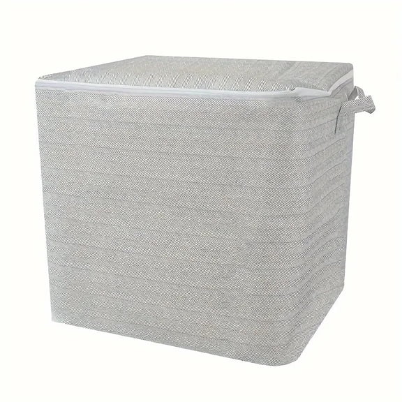 Extra Large Storage Box with Lid Modern Space Saving Design Durable for Clothes Bedding Home Organization Wardrobe Moving