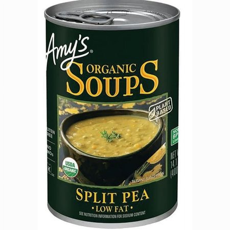Amy's Kitchen Organic Low Fat Split Pea Soup 14.1 oz Can