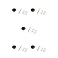 thumbnail image 2 of Thinsony Sleek And Affordable Hood Lock For Car Modification Engine Cover In Style black DP16-32 5Set, 2 of 6