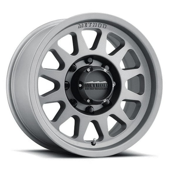 17x9 Method Race Wheels MR704 HD Bead Grip Titanium Wheel 8x6.5 (18mm) Fits select: 2013-2023 RAM 2500, 2000-2010 CHEVROLET SILVERADO
