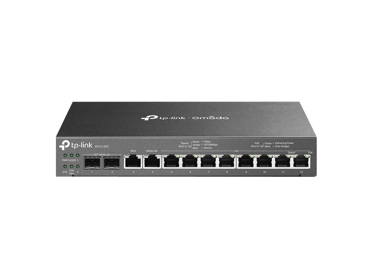 TP-Link ER7212PC Omada 3-in-1 Gigabit VPN Router