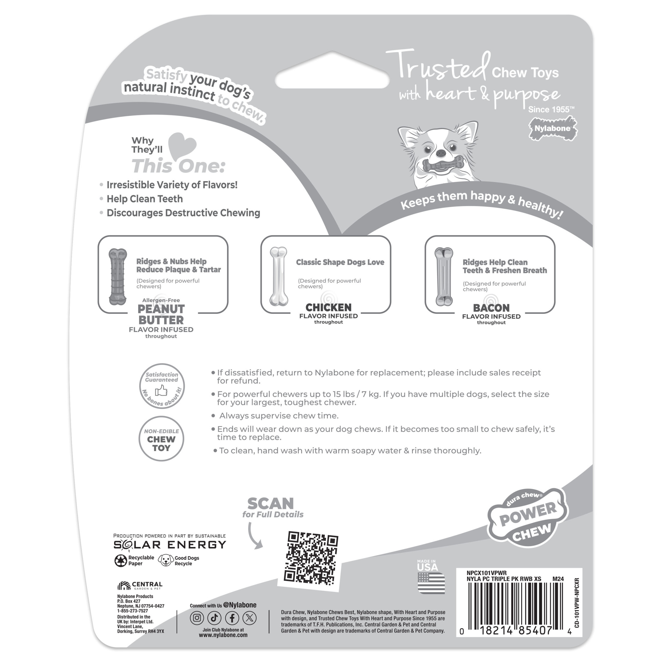 Nylabone Power Chew Value Pack for Small Dogs, 3-Piece photo 8