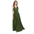 thumbnail image 3 of IBTOM CASTLE Women Transformer Evening Dress Maxi Cocktail Wrap Convertible Multi Way Floor Long Formal Gown L Dark Green, 3 of 6