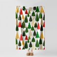 thumbnail image 1 of Christmas Fleece Throw Blanket – 300GSM Soft and Cozy Holiday Blanket for Sofa, Bed, Couch – Xmas Decorative Flannel Blanket, W60 x L80in, 1 of 4
