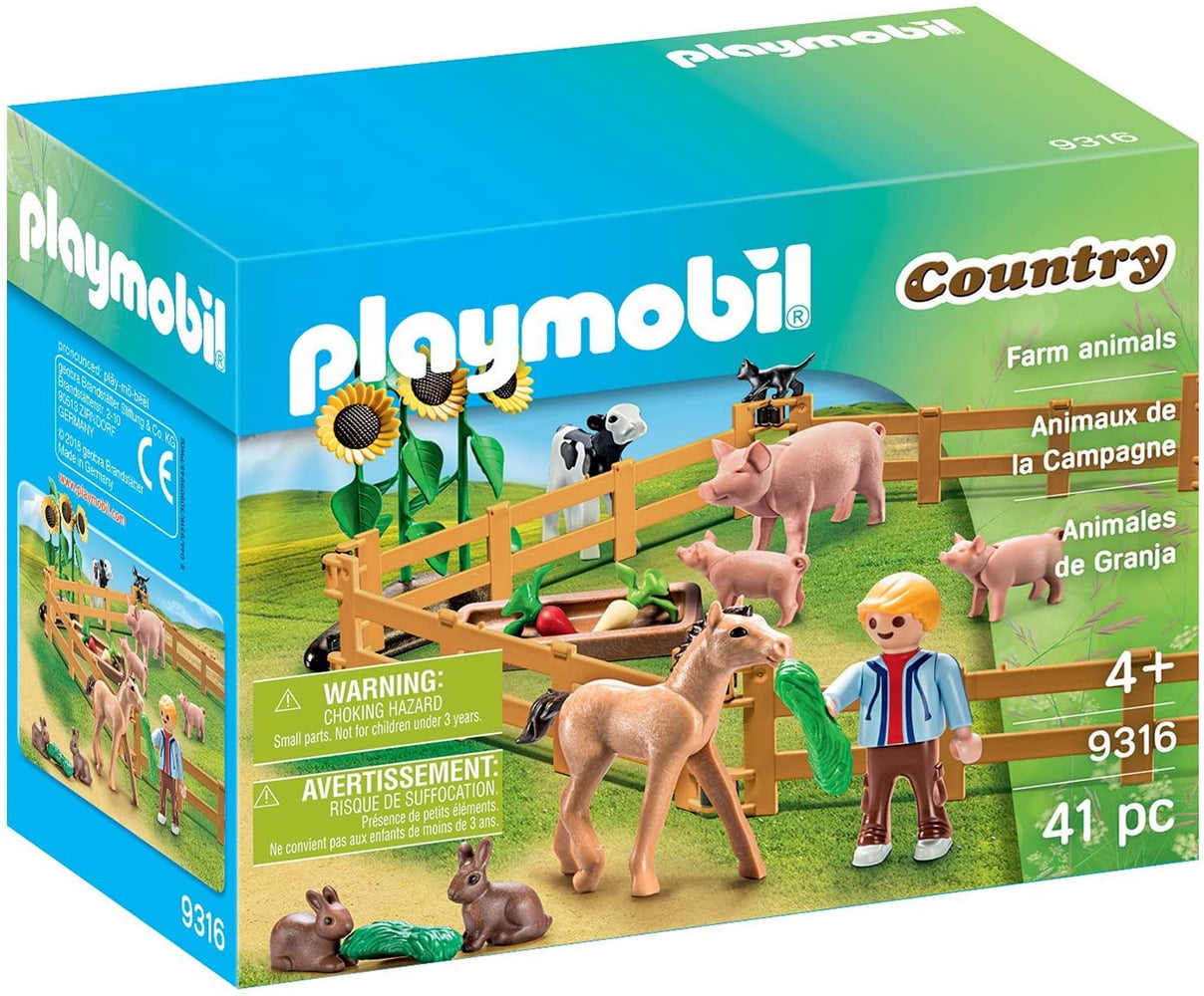 Playmobil Chicken Brown & 3 Chicks Farm Ranch Backyard 3627 4060 5344 3325 S41 