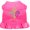 Bright Pink, variant on Pet Dog Cat Dress Rhinestone, "Mardi Gras Fleur De Lis"