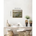thumbnail image 3 of Drsoum Landscape Artwork Wall Art Prairie in Full Bloom Prints 11x14in Farmhouse Kitchen Bathroom Office Decor - Natural Framed, 3 of 7