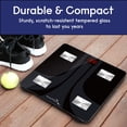 thumbnail image 5 of Báscula de grasa corporal EnerPlex Fit 2020 con Bluetooth, báscula digital inteligente para medir la composición corporal, inalámbrica, con aplicación para smartphone, color negro, 5 of 5