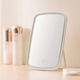 thumbnail image 6 of Makeup Mirror Touch Screen Vanity Mirror with LED Brightness Adjustable Portable USB Rechargeable - white, 6 of 6