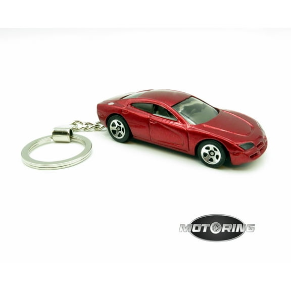 Keychain Dodge Charger R/T RT Maroon Car Rare Novelty 1:64 Diecast